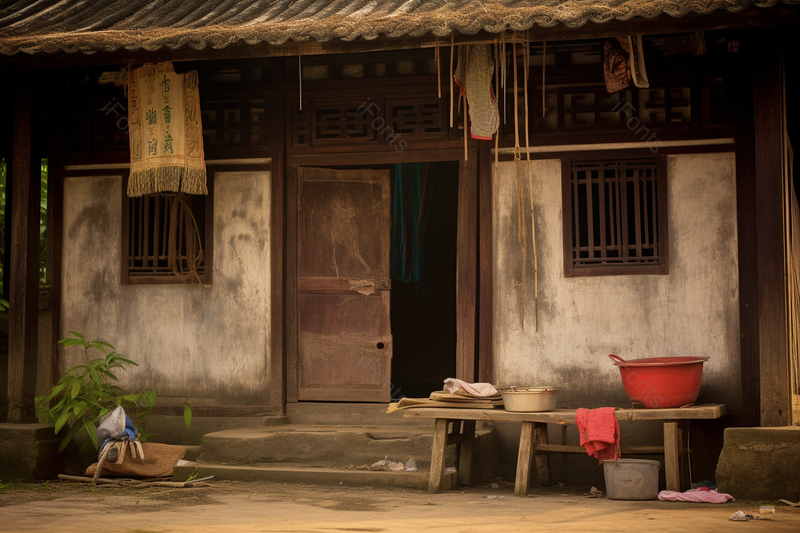 荒废破旧的老房子宅院摄影图,高清,摄影图,摄影图片,图片大全,摄影图免费下载